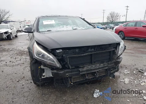 2017 Hyundai Sonata Hybrid Se from USA, damaged, VIN KMHE24L1XHA058386